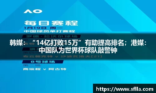 韩媒：“14亿打败15万”有助提高排名；港媒：中国队为世界杯球队敲警钟
